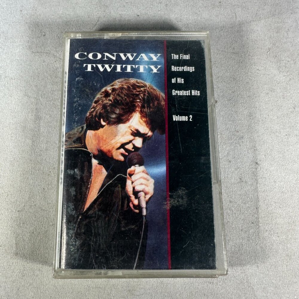 Conway Twitty The Final Recordings Greatest Hits Volume 2 1993 Cassette Tape